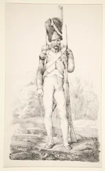 Grenadier te voet van de Oude Garde, uit de serie La Vieille Armee Francaise
