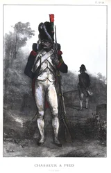 Napoleontische Oorlogen, Franse leger, Voetjager van de Keizerlijke Garde in volledige uitrusting, 1845