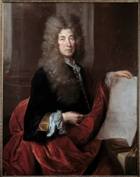 Portret van Jules Hardouin Mansart