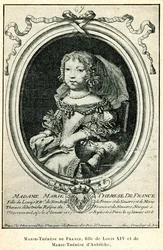 Cabanès, Prinsenopvoeding007 Marie-Thérèse van Frankrijk als kind