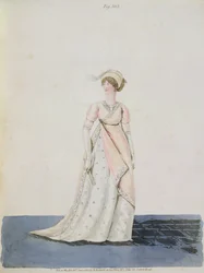 Middagdracht, fig. 303 uit Nikolaus Heideloff