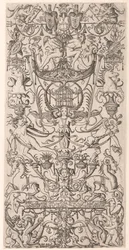 Ornamentpaneel met Vogelkooi