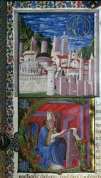 Sint Augustinus schrijft