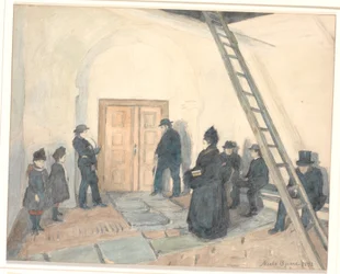 Uit een dorpskerkportaal