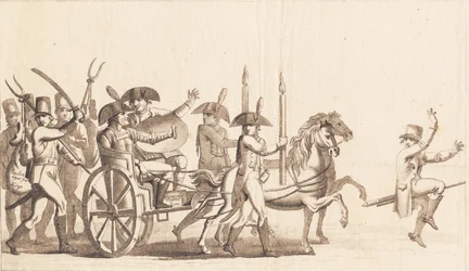 Triomfantelijke intocht van Cathcart en Gambier in Londen na de tocht naar Kopenhagen