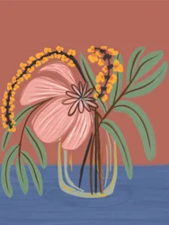 Blush Botanical Vaas