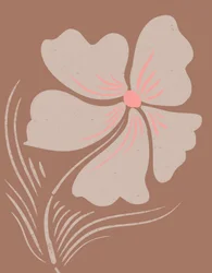 Aardse boho-bloesem