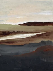 Aards rivierlandschap