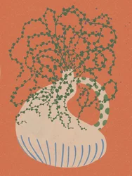 Groene hangplant