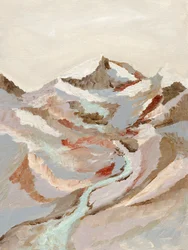 De Beschilderde Berg en de Rivier