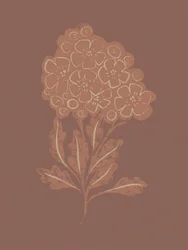 Rustieke botanische bloemen