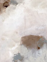 Abstracte kunst in zachte aardetinten