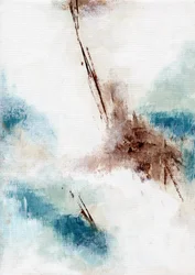 Blauwbruin abstract met textuur