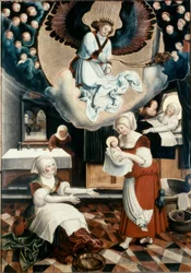 De geboorte van de Maagd Maria