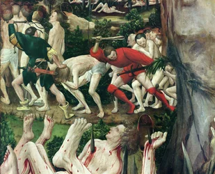Het Martelaarschap van de Tienduizend (detail)