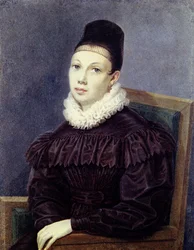 Portret van Yelizaveta Petrovna Naryshkina 1801-1867, 1832