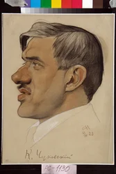 Portret van Kornei Tchoukovski