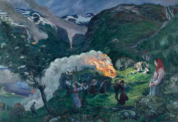Midzomernacht, midzomervuur