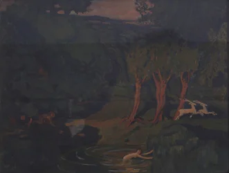 Pan en nimf Syrinx