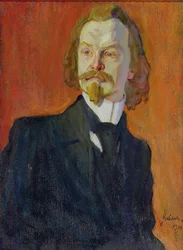 Portret van Konstantin Balmont