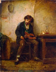 Een muzikant, 1876