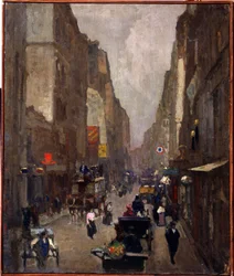 Rue Saint Denis in Parijs