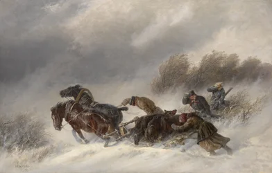 Terugkeer van een Berenjacht, 1881