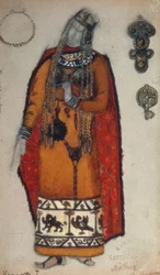 Wagner, Isolde / Figurine van Roerich