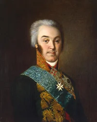 Portret van graaf Nikolai Petrovich Sheremetev 1751-1809