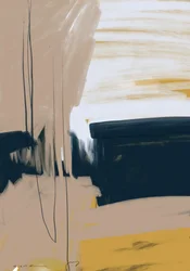 Sereen abstracte horizon