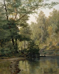 Bosmeer (olieverfschilderij)