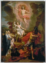 De wederopstanding (schilderij op doek)