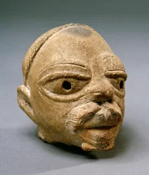 Hoofd (terracotta)