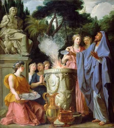 Offer aan Jupiter