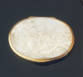 Snuifdoos, Amsterdam, 1733