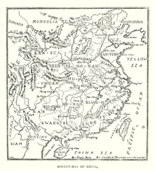 China: Schetskaart van China