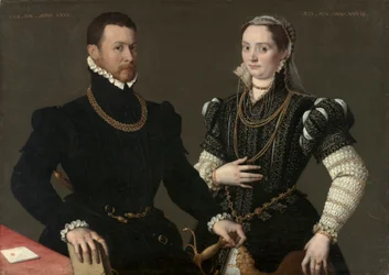 Portret van een paar, c. 1580-1588