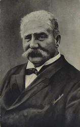 Portret van Johan Svendsen