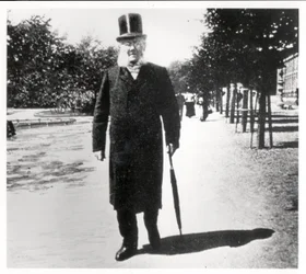 Henrik Ibsen (1828-1906) in Oslo, 1896