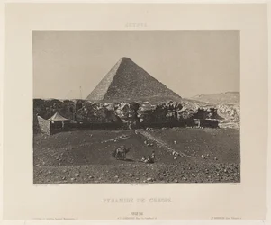 Egypte. Piramide van Cheops
