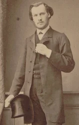 Portret van de componist Charles Lenepveu 1840-1910, 1870