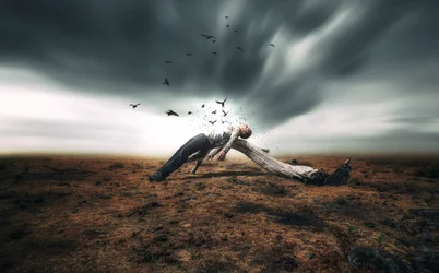 Surrealistische man, vrijheid