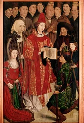 Polyptiek van Sint Vincent: het Infante-paneel, met Hendrik de Zeevaarder en de Portugese koninklijke familie