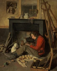 Interieur van een studio