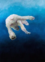 Ursus maritimus 1, 2010 (acryl op linnen)