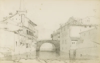 Tekening uit een album getiteld "Het Baskenland", 1862-63