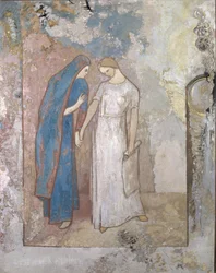 Inwijding tot Studie - Twee Jonge Dames, c.1905