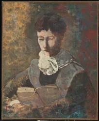 Mevrouw Camille Redon leest
