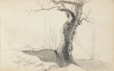 Pagina uit een schetsboek, 