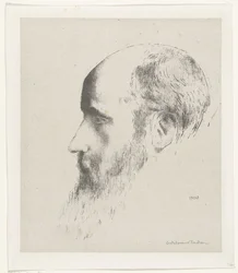 Portret van Edouard Vuillard